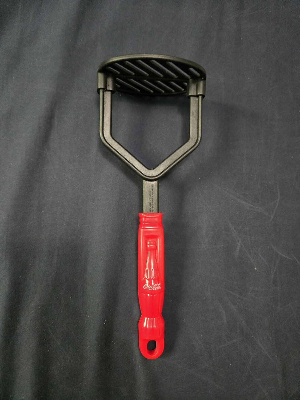 Coca Cola Red & Black Kitchen Potato Masher